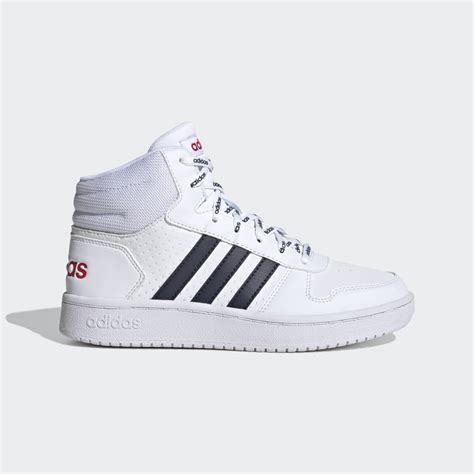 adidas neo hoops weiß|adidas Men's Hoops 2.0 Mid Basketball Shoe .